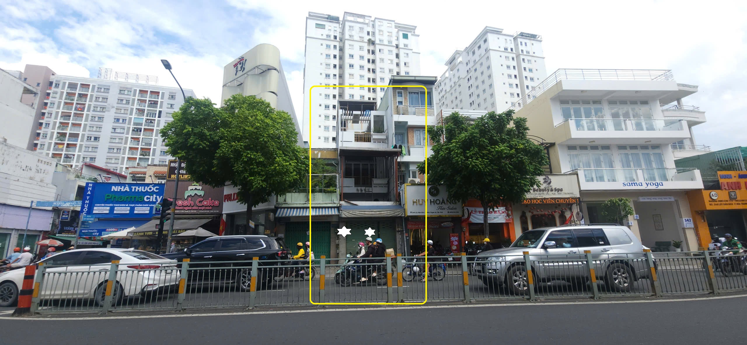 Cho thuê Nhà Mặt Tiền Lũy Bán Bích 100m², 3 Lầu- NGAY NGÃ TƯ - Ảnh 1